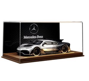 Modèle de voiture miniature Mercedes-AMG <span class=keywords><strong>ONE</strong></span> <span class=keywords><strong>1</strong></span>:18 en alliage d'aluminium, pièce de collection décorative, cadeau d'anniversaire personnalisé, jouet - Product Image 2