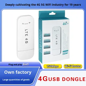 Brazil <span class=keywords><strong>Sim</strong></span> hỗ trợ 4G LTE USB dongle xe gắn di động ABS Internet Modem UFi cắm chơi dễ dàng truy cập săn bắn phụ kiện - Product Image 4