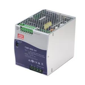 Mittlerer Brunnen TDR-960-24 Din Rail Timer Kunststoff abdeckung Din Rail Voltmeter Din Rail Netzteil