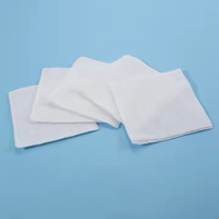 Compresse Médicale Stérile 10x10cm 20x20cm 30x30cm 40x40cm, Gaze Dégraissée Non Pliée 16 Couches, Bloc de Tampons de Gaze
