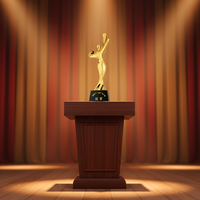 Trophée de danse en résine métallique sculptée en 3D, design personnalisé, plaqué or, plaque de récompense sportive et musicale
