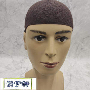 Fabricante mayorista de gorros de cuero musulmanes tradicionales para hombre, bordados en lana, estilo étnico. - Product Image 3