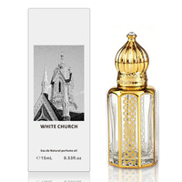 Aceite de Perfume Árabe para Mujer, Fragancia de Ámbar de Granada con Vainilla Dulce y Terrosa, Labdanum, Aroma Duradero