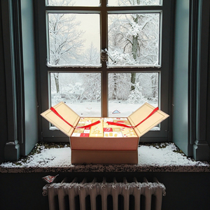 Thời Trang Sang Trọng Bao Bì Hộp Cho Giáng Sinh Advent Lịch Mù Hộp 24 Ngày Đếm Ngược Với Thân Thiện Với Biểu Tượng Bộ Quà Tặng - Product Image 3