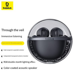 Écouteurs sans fil d'<span class=keywords><strong>occasion</strong></span> Baseus E5x TWS avec étui de charge, réduction de bruit, BT5.3, longue autonomie - Product Image 1