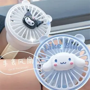 New Kuro Handy Handheld Summer USB rechargeable small fan for outdoor Desktop portable with Phone Holder Hand-held Electric Fan