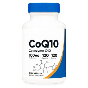 OEM koenzim kapsülleri Coq 10 vejetaryen kapsüller, 120 porsiyon gdo olmayan sağlık takviyesi
