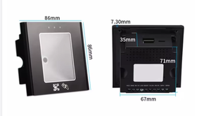 Sistema de Control de Acceso OEM ODM Wiegand 26/34 IC EM RFID TCP/IP USB Opcional con Lector de Código QR Dinámico - Product Image 3