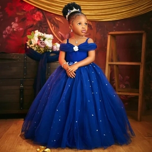 green emerald velvet dress Rosette Girls Dress