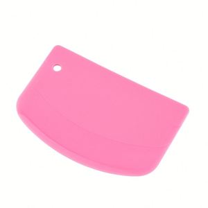 Wholesale Flexible PP <b>Plastic</b> Multipurpose Kitchen Pastry Dough Cutter Bowl Spatula <b>Bench</b> Scraper for Bread Dough Baking - Product Image 2