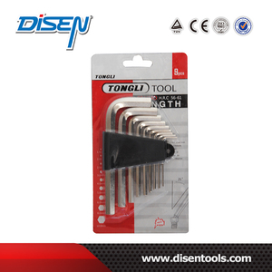 9 pièces <span class=keywords><strong>mini</strong></span> 2/3/5/ 6mm métrique mi longues hexagonaux carrés rotule clé allen kit - Product Image 5