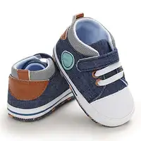 Baby Boy Canvas Shoes 2022 Baby Boy Wears Canvas Denim Soft Sole And Autumn Walking Baby Outdoor Shoes