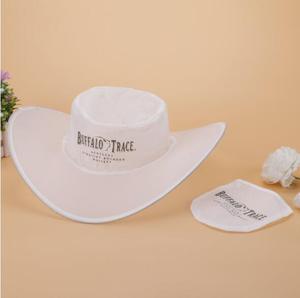 Custom Full Color Sublimation Printing Polyester Folding Beach Sun Hat
