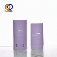 Tube de déodorant vide rechargeable en plastique torsadé personnalisé G&O Factory, avec impression sérigraphique, pour cosmétiques