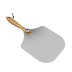 Éplucheur de Pizza pliable en aluminium, avec manche en aluminium, mise à niveau rotatif - Product Image 2