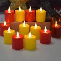 Bougies électroniques à chargement USB pour mariages, fêtes, cadeaux – Écologiques, alimentées par piles, avec minuterie, bougies LED en forme de pilier