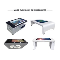 Table interactive tactile 43 pouces 4K HD LCD avec écran tactile, tube lumineux LED, étanche IP65, taille et couleur personnalisables, lisible en plein soleil