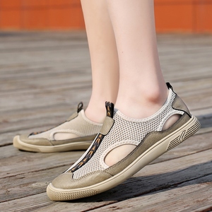 <span class=keywords><strong>Sandali</strong></span> classici fatti a mano da uomo eleganti nuovi estivi scarpe In pelle <span class=keywords><strong>sandali</strong></span> da passeggio In pelle da uomo - Product Image 4