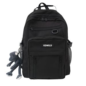 KDMILD Student <b>Backpack</b> 15 Inches Large Capacity Multiple Compartments <b>Computer</b> Interlayer Unisex High School College Use - Product Image 5