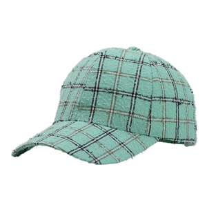 Gorras de Béisbol Bordadas a Cuadros, Gorra de Béisbol Personalizada, Gorra de Béisbol Ajustable, Gorras Deportivas Lisas al por Mayor para Mujer - Product Image 4