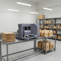 Nueva Impresora Automática de Etiquetas/Papel Tapiz Focus Falcon491 Mini, Directo de Fábrica |   Impresión de Bolsas de Papel Kraft Flexibles Digitales con Tinta de Colorante