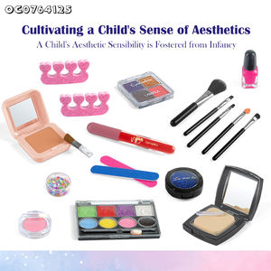 Portable enfants semblant jouer beauté habiller cosmétiques boîte de <span class=keywords><strong>maquillage</strong></span> filles Kit de <span class=keywords><strong>maquillage</strong></span> mode enfants jouets pour 8 <span class=keywords><strong>ans</strong></span> <span class=keywords><strong>fille</strong></span> <span class=keywords><strong>maquillage</strong></span> - Product Image 3