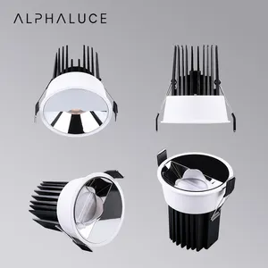 High Quality Wall Washer Recessed 10W 26W Square Cob Led Down Light Department Store Shop Led Downlight Adjustable