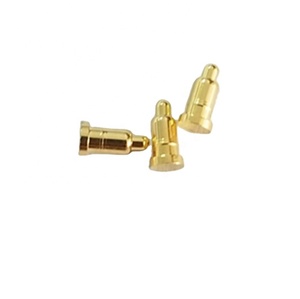 Electrical brass spring loaded pogo pin