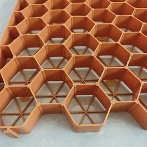 Grille de pavage en plastique HDPE, couleurs noir, vert, marron, blanc, pour plantation extérieure en nid d'abeille, stabilisateur de gravier pour allées et pavés. - Product Image 5