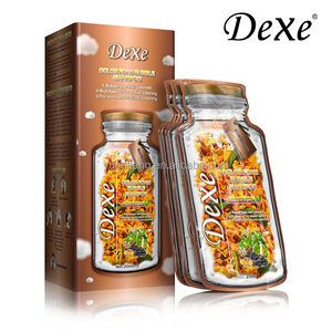 Pour Dexe crème de couleur de <span class=keywords><strong>cheveux</strong></span> <span class=keywords><strong>brun</strong></span> clair shampooing de teinture de <span class=keywords><strong>cheveux</strong></span> à base de plantes naturelle avec emballage en sachet de mousse à bulles OEM de marque privée - Product Image 2