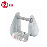Support secondaire sans support de bobine, isolateur à bobine simple, étrier en fer en D pour ligne électrique