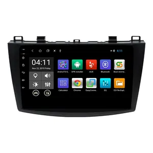 Lettore DVD per auto Android Autoradio navigazione GPS WIFI Autoradio lettore multimediale per Mazda 3 2010-2013