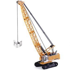 Excavatrice à câble en alliage 1:87, véhicule d'ingénierie, <span class=keywords><strong>jouet</strong></span> <span class=keywords><strong>de</strong></span> voiture en alliage - Product Image 1