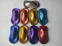 Peinture en poudre électrostatique super brillante effet miroir nano chrome or champagne pour meubles métalliques et peinture de bateau