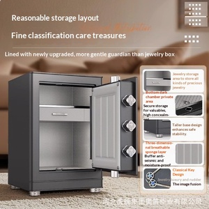 Caja Fuerte Estándar Nacional para el <span class=keywords><strong>Hogar</strong></span> y la Oficina de la Marca Tiger CSP, con Cerradura de Huella Dactilar y Contraseña, Serie Jin Ming, 1500 mm de Dimensión - Product Image 4