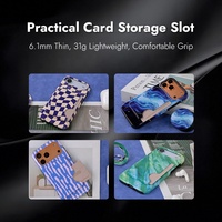 Étui porte-cartes PC vierge personnalisé Subbank pour sublimation, avec ouvertures latérales et supérieures, pour accessoires quotidiens et impression thermique