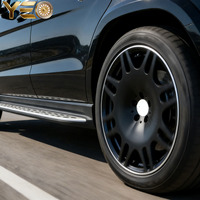 Nuevas Llantas de Aleación de Aluminio Forjado en Negro Brillante Personalizadas YEO de 17-24 Pulgadas 5x112/5x130 Compatibles con Mercedes-Maybach S 680/GLS 600/EQS SUV