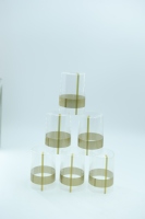 Capsule rétractable en PVC transparente professionnelle pour bouteille de vin avec bande détachable