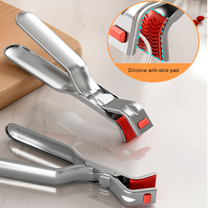 <span class=keywords><strong>Pince</strong></span> <span class=keywords><strong>pour</strong></span> friteuse à air ergonomique et antidérapante <span class=keywords><strong>en</strong></span> métal avec protection thermique <span class=keywords><strong>pour</strong></span> outil de cuisson <span class=keywords><strong>Pince</strong></span> polyvalente - Product Image 4