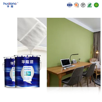 Peinture murale intérieure blanche Hualong de haute qualité, laquée brillante ou mate, idéale pour l'application de revêtements.