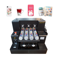 Mesin Cetak UV DTF 2-in-1 A3 untuk Transfer Cangkir dan Roll dengan Printer Laminasi