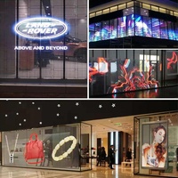 Panneau mural LED transparent couleur pleine 16 bits SMD3528 P3.91, affichage vidéo personnalisé SDK, publicité pour ascenseurs 1000mm