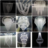 Rideau rond en plastique à paillettes dorées et à fils argentés pour décoration de plafond intérieur, couloir piétonnier extérieur et aménagement paysager