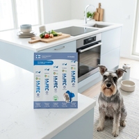 YOUYI Sac à collation personnalisé pour chien et chat, pochette autoportante en aluminium refermable avec fermeture éclair, résistante à l'humidité, de qualité alimentaire, sans BPA, écologique, 12 couleurs