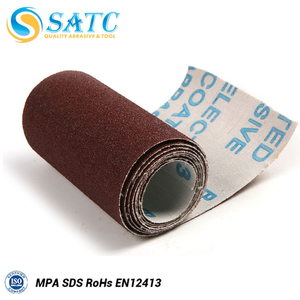Rouleau de papier abrasif en aluminium de 5m x 115mm, grain 40/800, à découper sur mesure, pour ponçage humide et sec sur métal, bois, automobile, OEM, vente en gros - Product Image 2