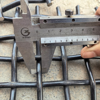 Grillage en acier au manganèse 65 résistant aux chocs pour écrans miniers, maille métallique à tissage plat, écran à rouleaux, service de support et de découpe