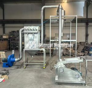 स्वचालित रूप से हल्दी मिर्च मिर्च हथौड़ा मिल हर्ब सूखे फल पाउडर पीसने मशीन - Product Image 5