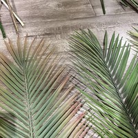 EG-J141 Artificielle Multicolore 94cm Longueur Herbe Feuilles Tropicales Plantes Décoratives Vente de Faux Feuilles De Palmier