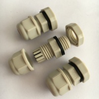 Presse-étoupe en plastique nylon étanche IP68, M25, M20, M16, M12, M10, M8