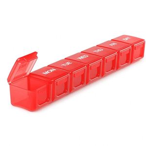 กล่องยาพลาสติกขนาดใหญ่ 7 ช่อง รุ่นใหม่ ขายดี กล่องจัดยา 7 วัน - Product Image 4